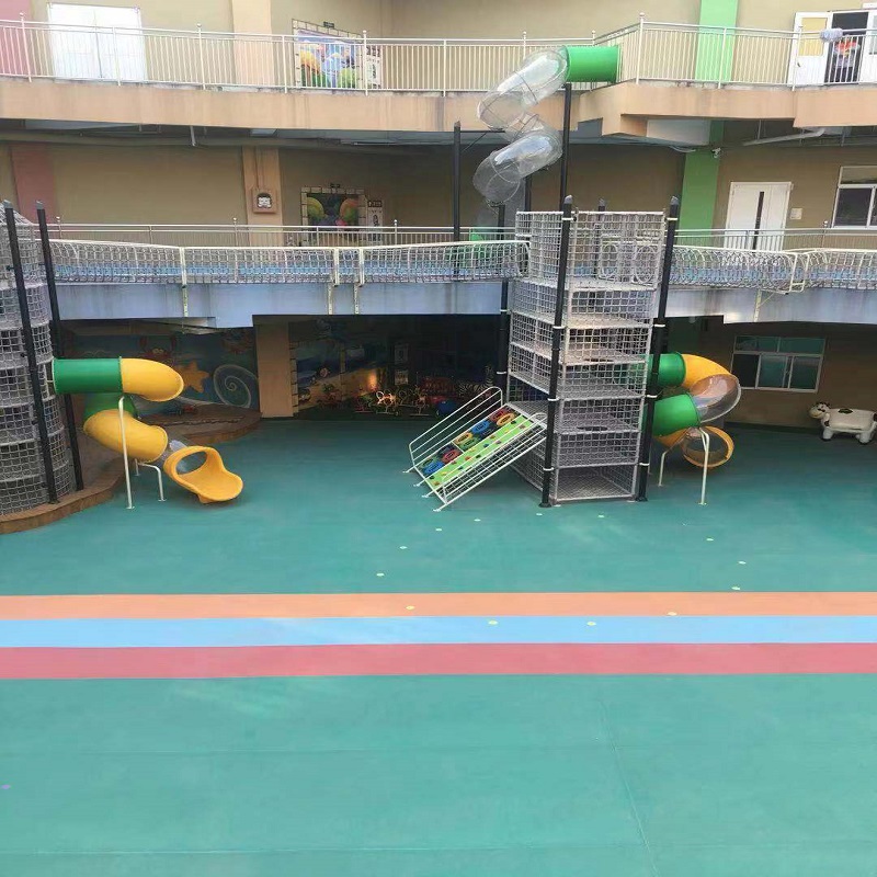 麻豆APP下载入口塑胶地板案例欣赏|青岛市大风车幼儿园