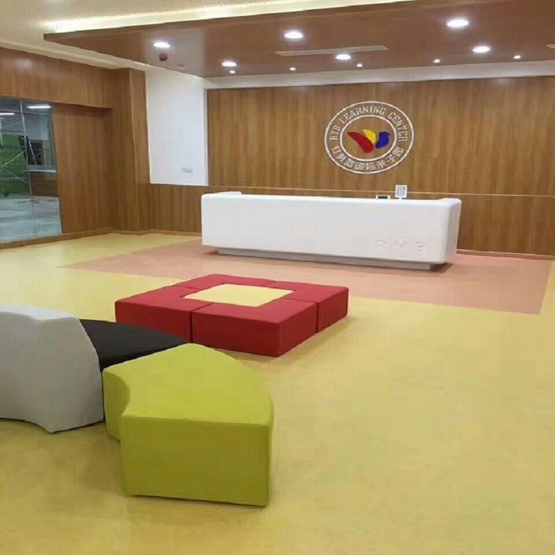 麻豆APP下载入口塑胶地板案例欣赏|红黄蓝幼儿园
