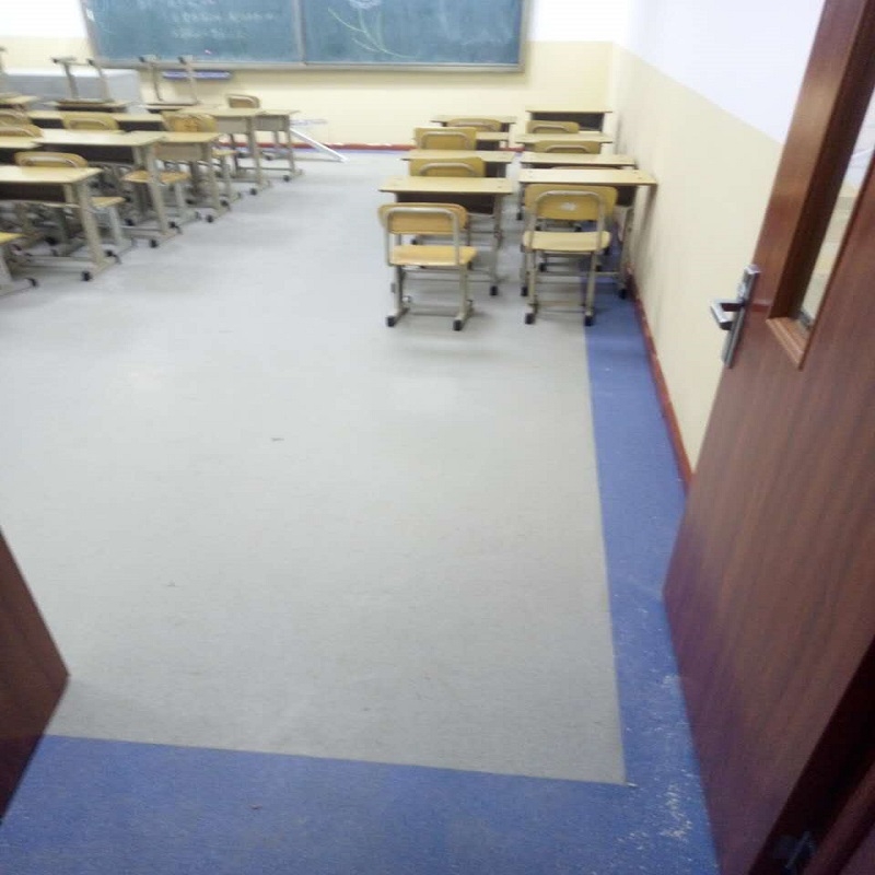 麻豆APP下载入口塑胶地板案例欣赏|青岛市洛阳路第二小学