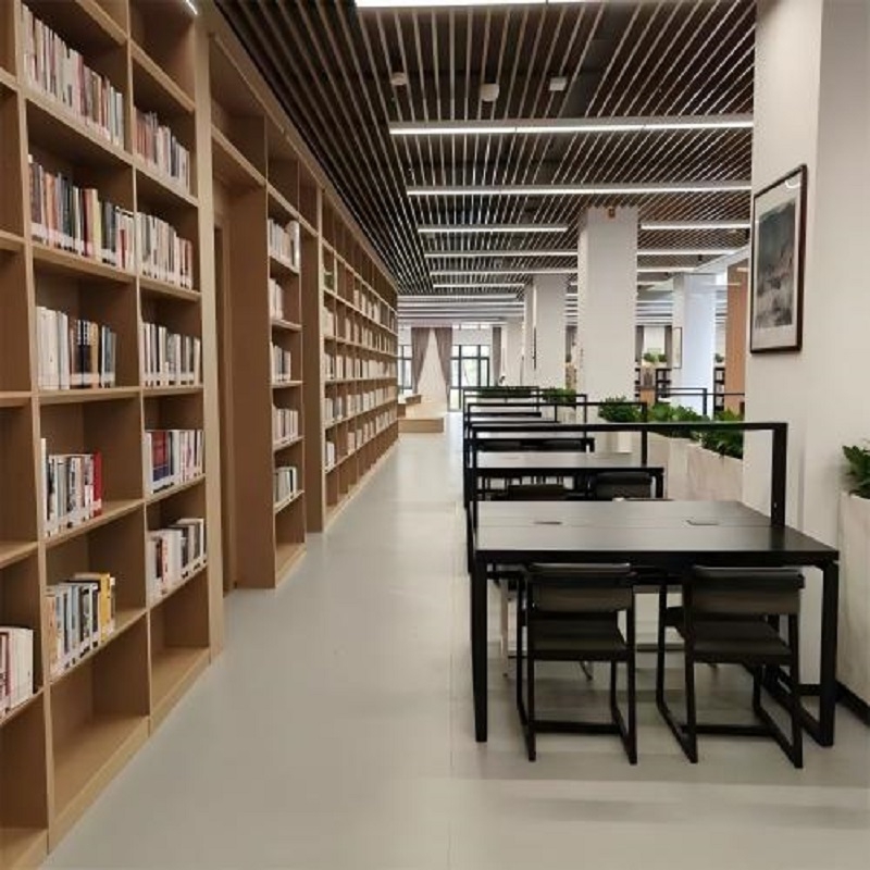 莱芜麻豆APP下载入口塑胶地板图书馆石塑地板